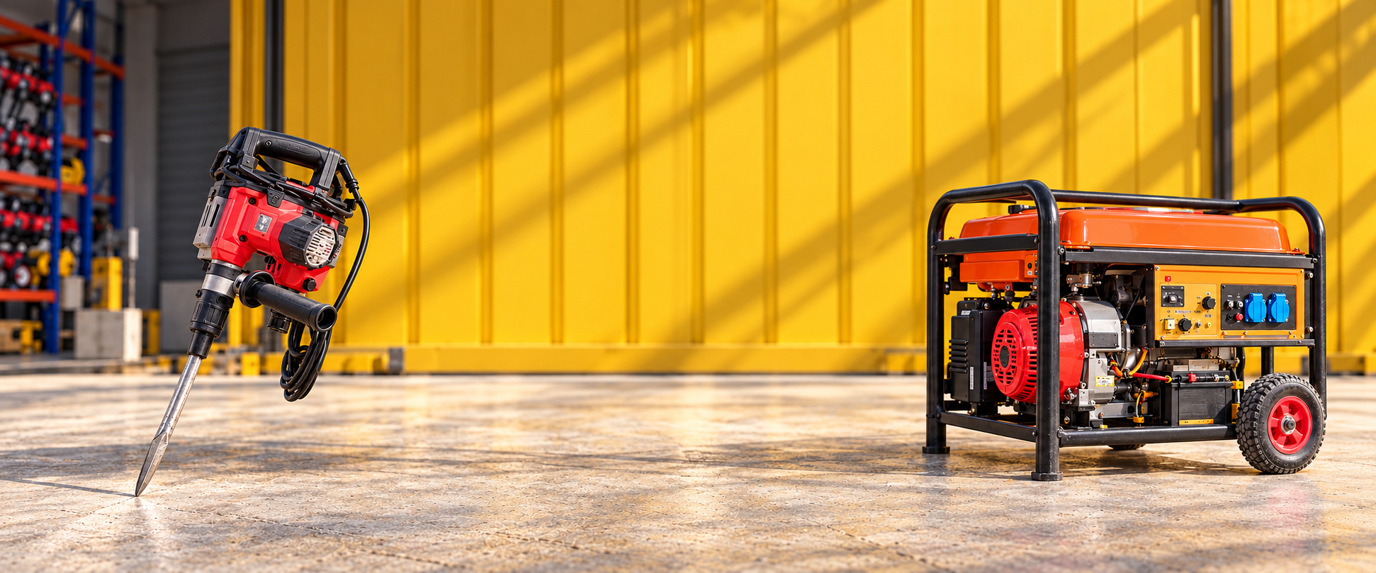 Sawaed Al Himma rental equipment artwork